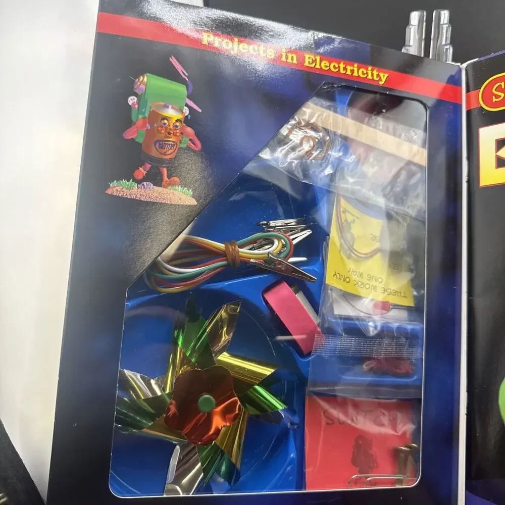 Science Wiz Electricity Kit STEM Learning Electrical Set NEW